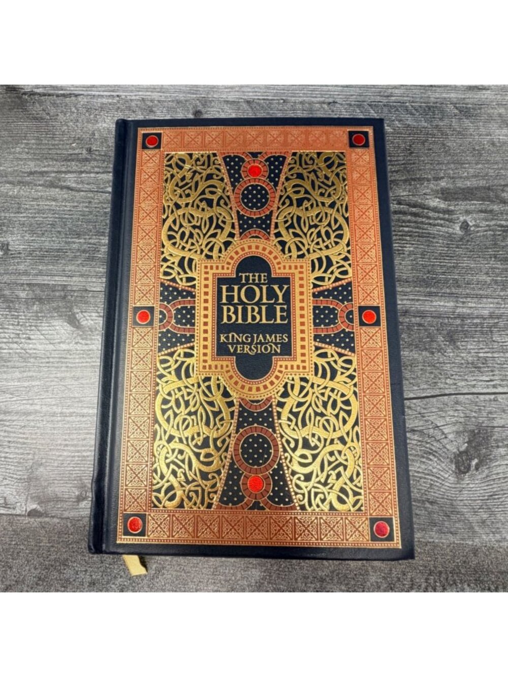 Barnes & Noble Collectible Classics King James Version Family Holy Bible ORNATE - Picture 1 of 12